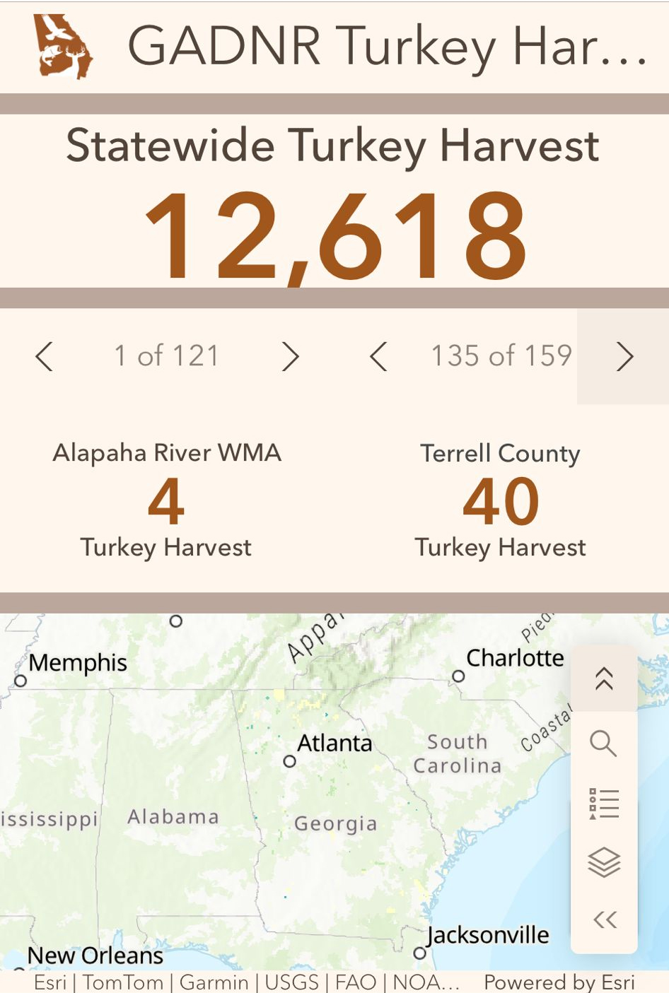 Deer Harvest Statistics